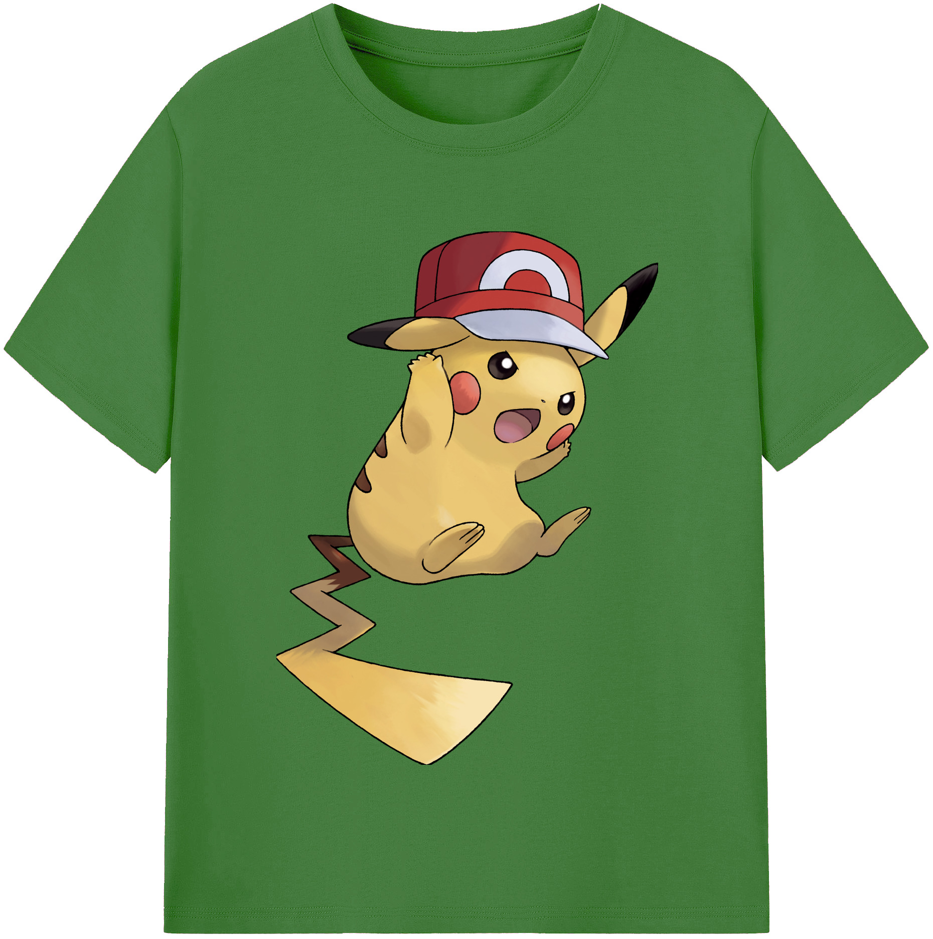（画像用） ポケットモンスター Pokémon レディースカジュアルプリントTシャツ（綿100％）